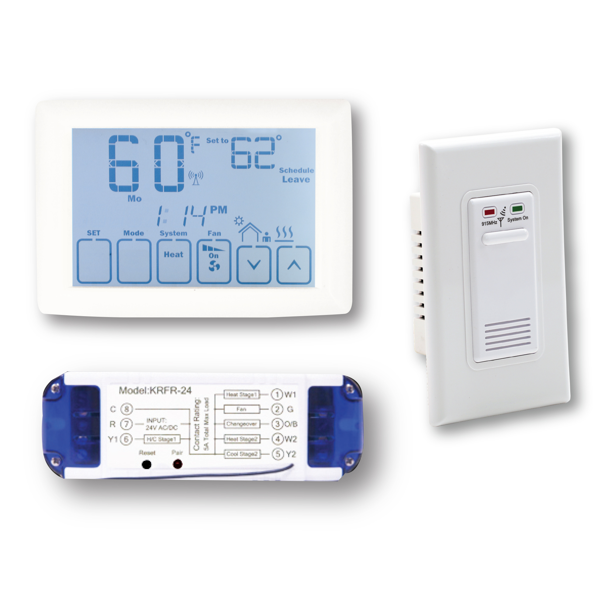 King Electric Thermalink RF Thermostat Kit, Model# KRF-B-KIT